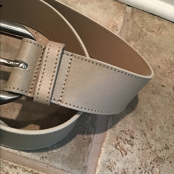 🎁NWT EMPORIO ARMANI Cintura Vitelli Belt 42 - Picture 3 of 7
